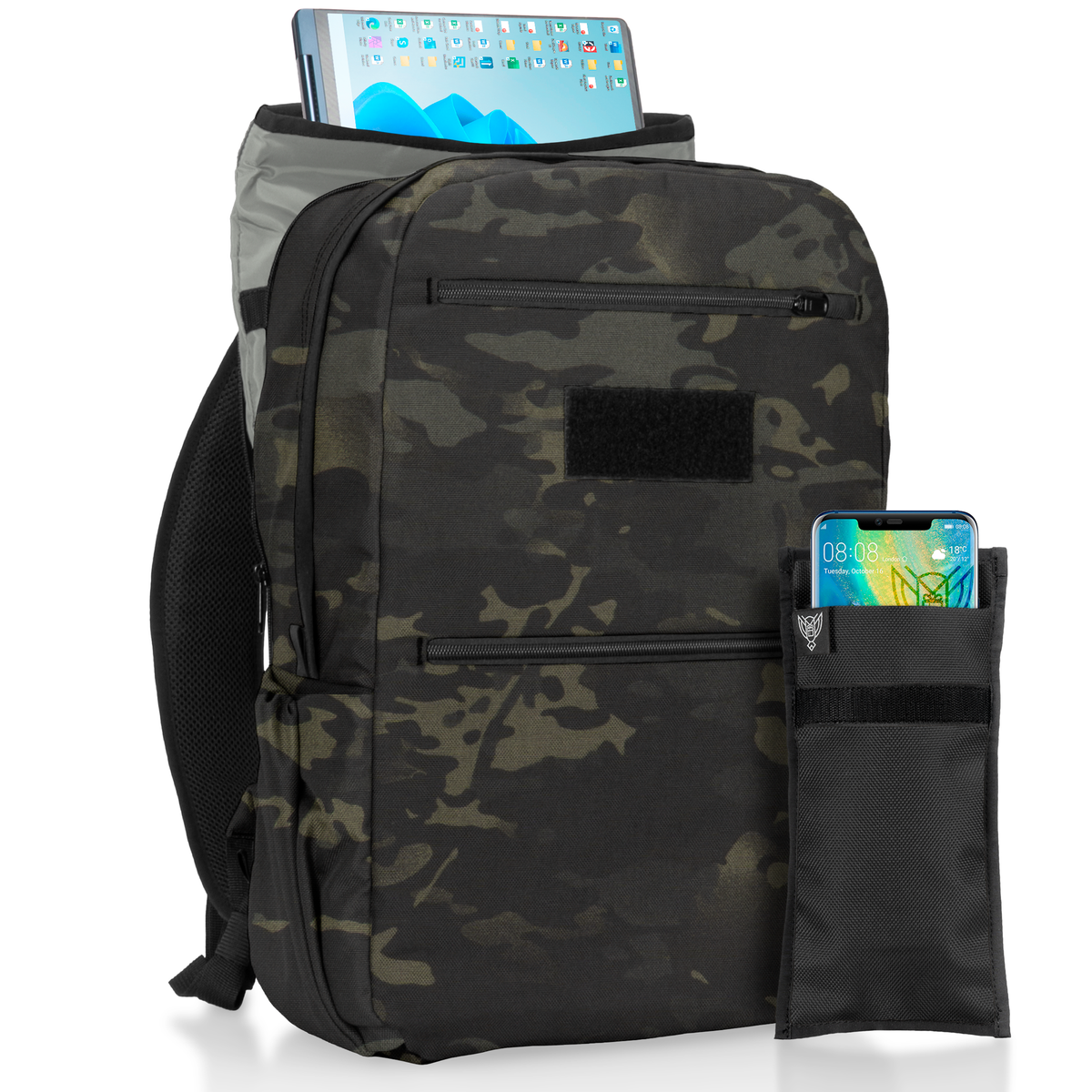 Xecutive Transport Faraday Backpack/Small LITE Faraday Bag Combo