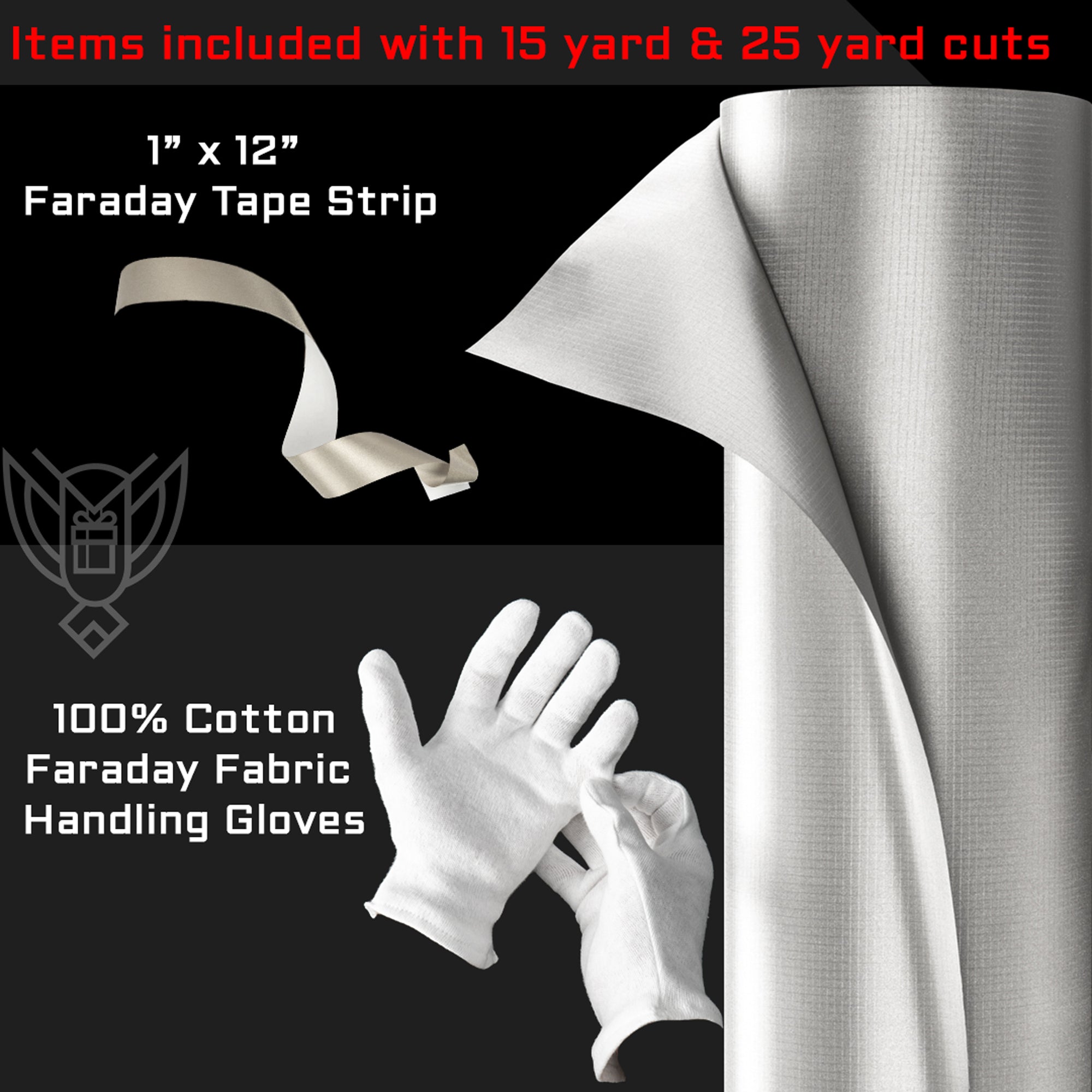Diamond Form Faraday Fabric
